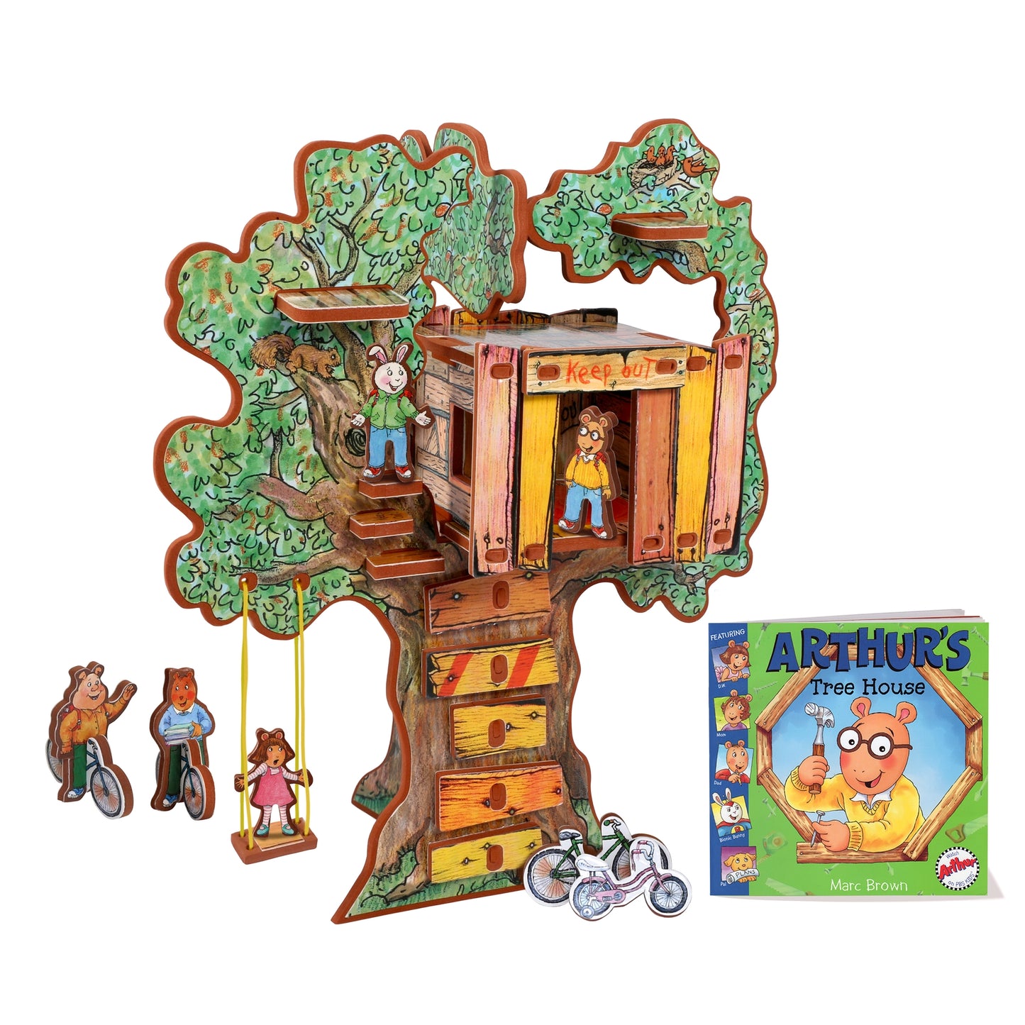Arthur's Tree House Book and Play Set