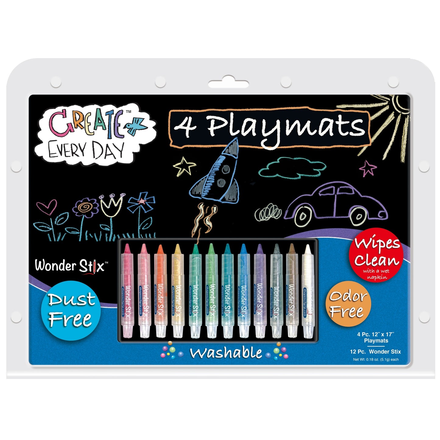 chalk placemat