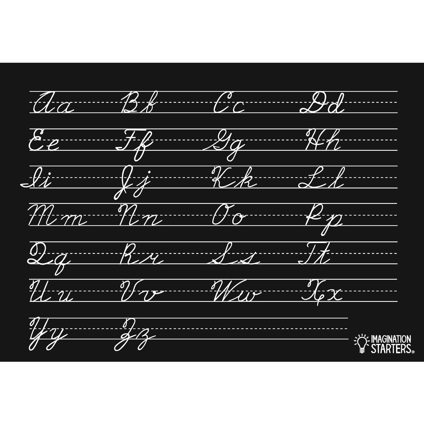 Chalkboard Cursive Practice