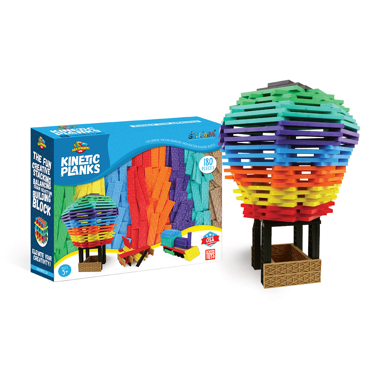 Kinetic STEM Planks