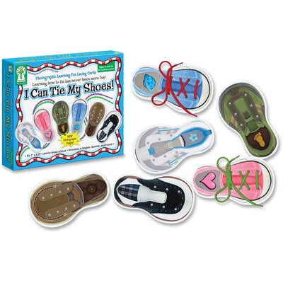 learn to tie shoelaces