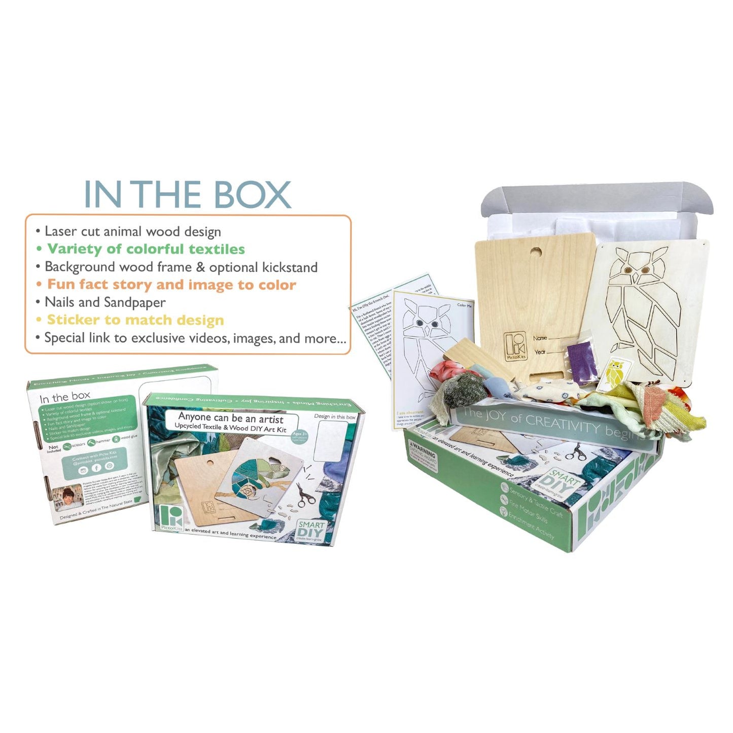 Owl Art Kit