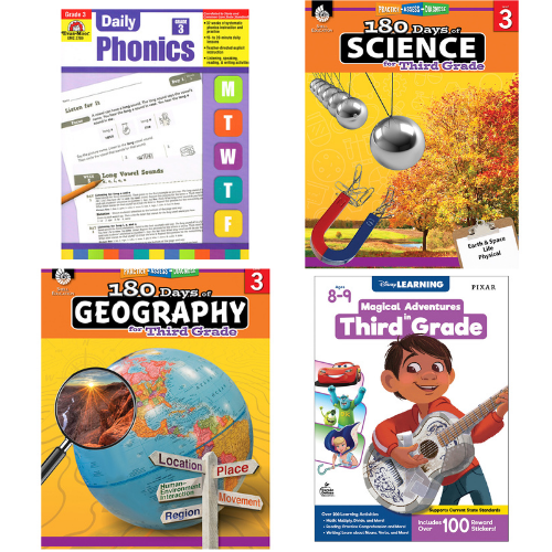 3rd Grade Kinesthetic Deluxe Full Curriculum Bundle