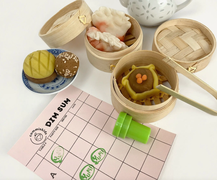 Multicultural DIY Sensory Dough Set: Dim Sum