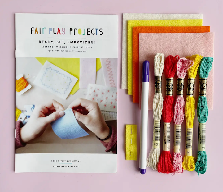 learn to embroider kit