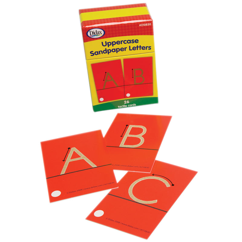 Tactile Uppercase Letters