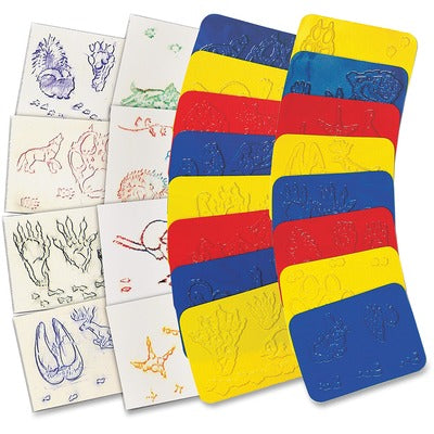 animal tracks art toy