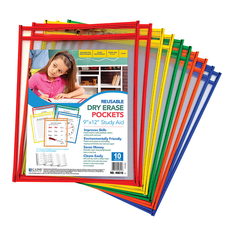 dry erase pouches and markers