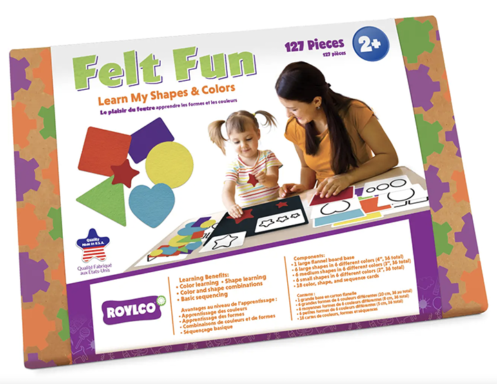 Felt Fun: Learn Shapes and Colors