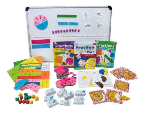 Fraction Math Manipulative Kit