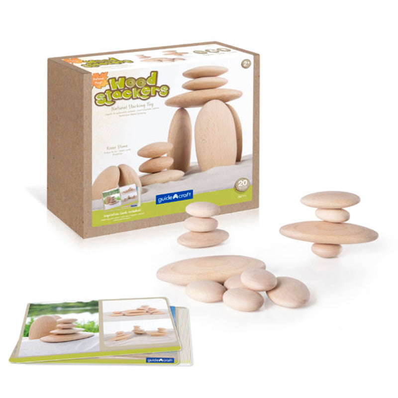 River Stones Wood Stackers