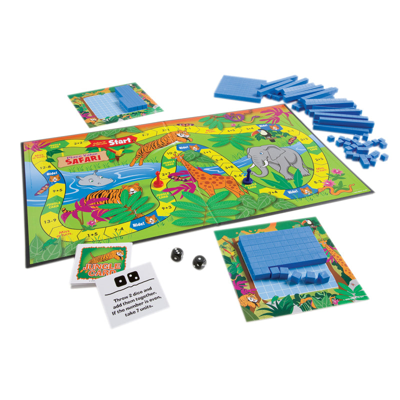 Place value safari game educational math game for elementary math