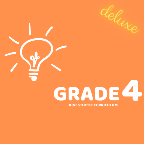 4th Grade Kinesthetic Deluxe Full Curriculum Bundle