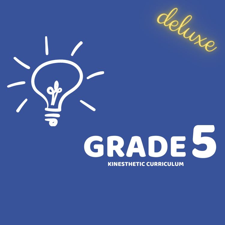 5th Grade Kinesthetic Deluxe Full Curriculum Bundle