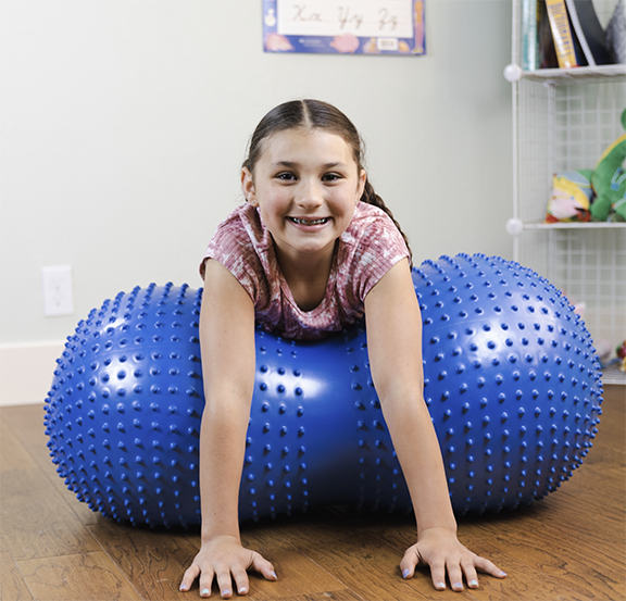 exercise ball for kids autism adhd add sensory
