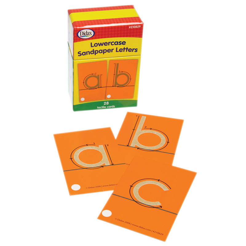 Sensory Alphabet Letter Cards