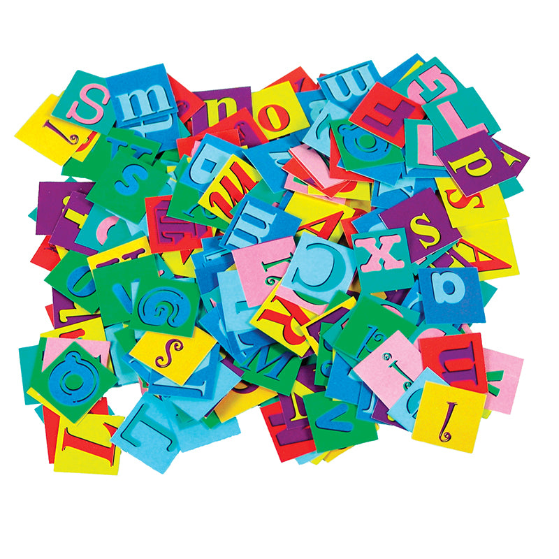 alphabet pasting pieces